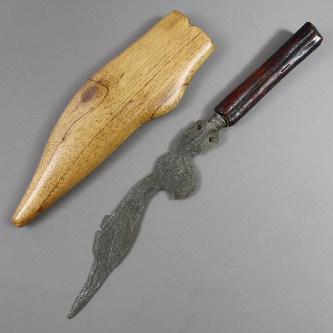 CEREMONIAL WEAPON/“KUDI PEKSI” - INDONESIA, JAVA/MADURA.