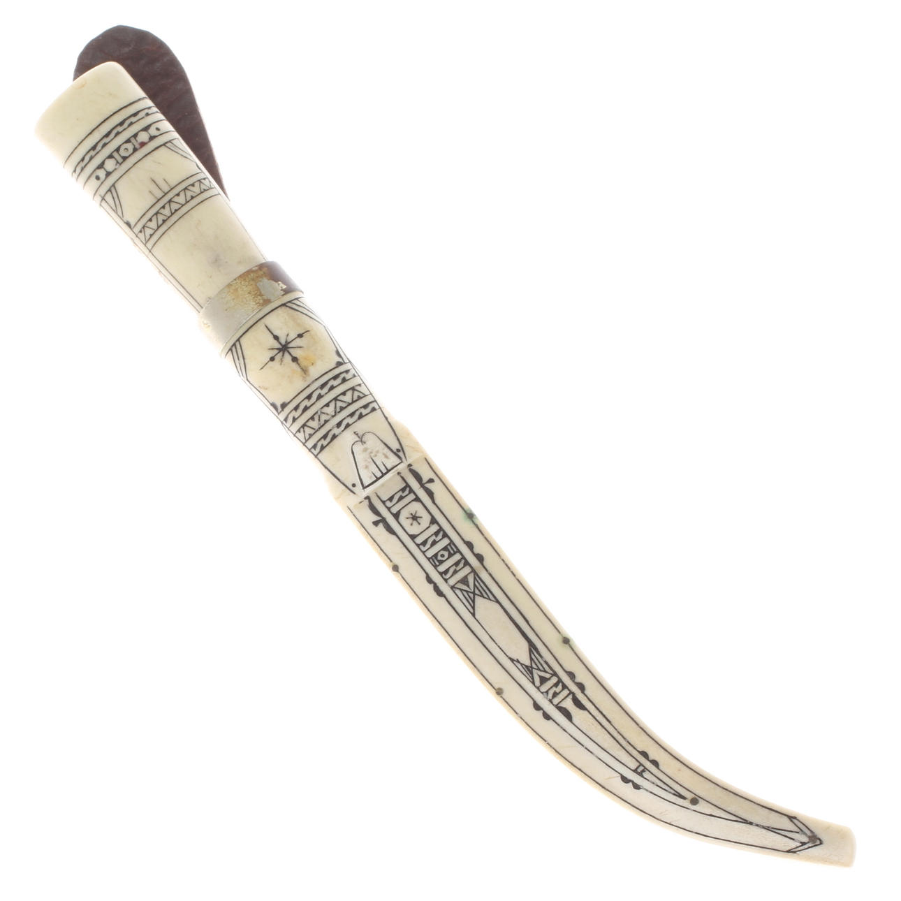 SAMEKNIV, Karl Beglund "Korv-Kalle", signerad.