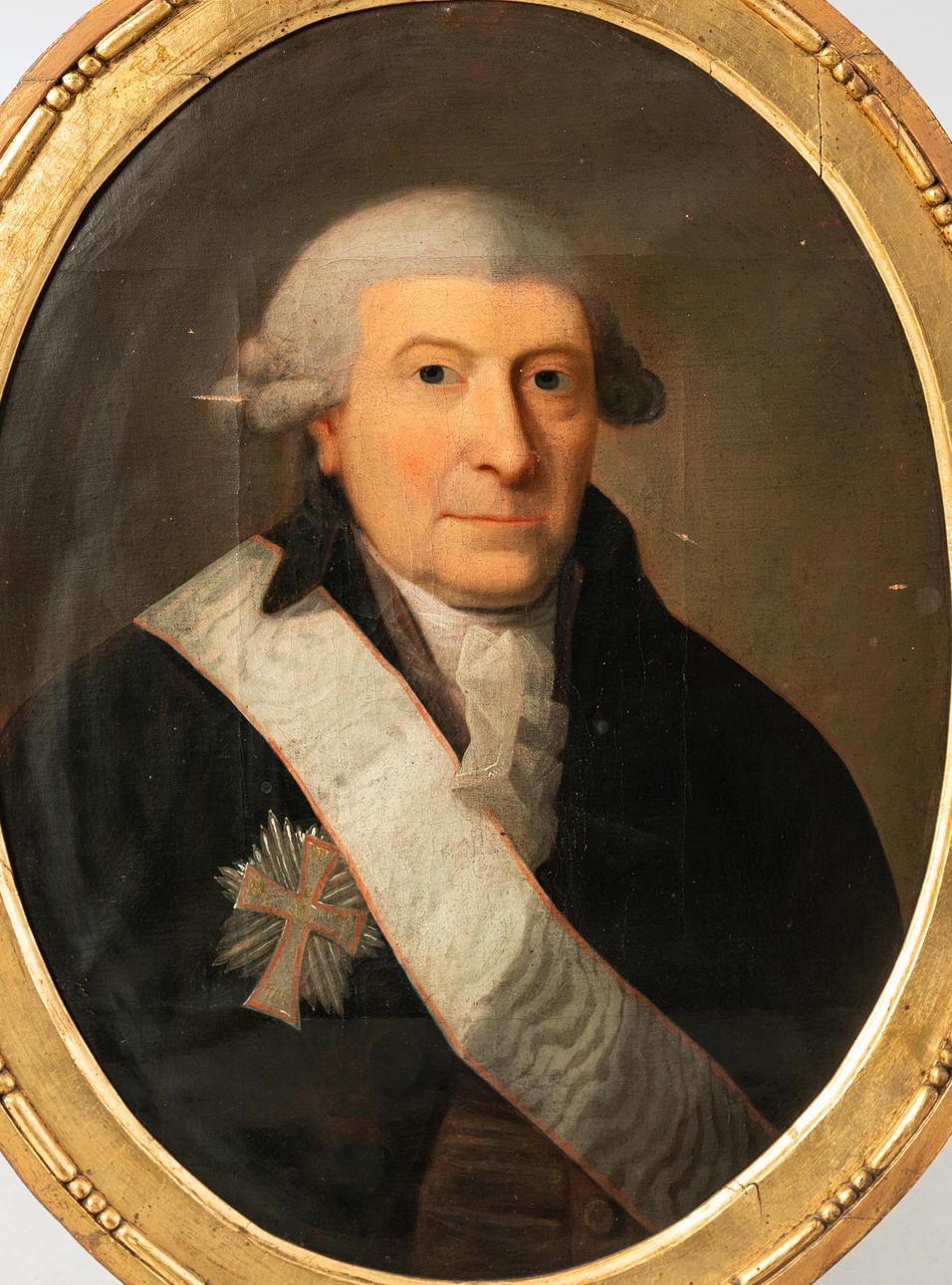 PORTRAITMALER 18. JAHRHUNDERT. Portrait of Christian of Benzon (1718 ...