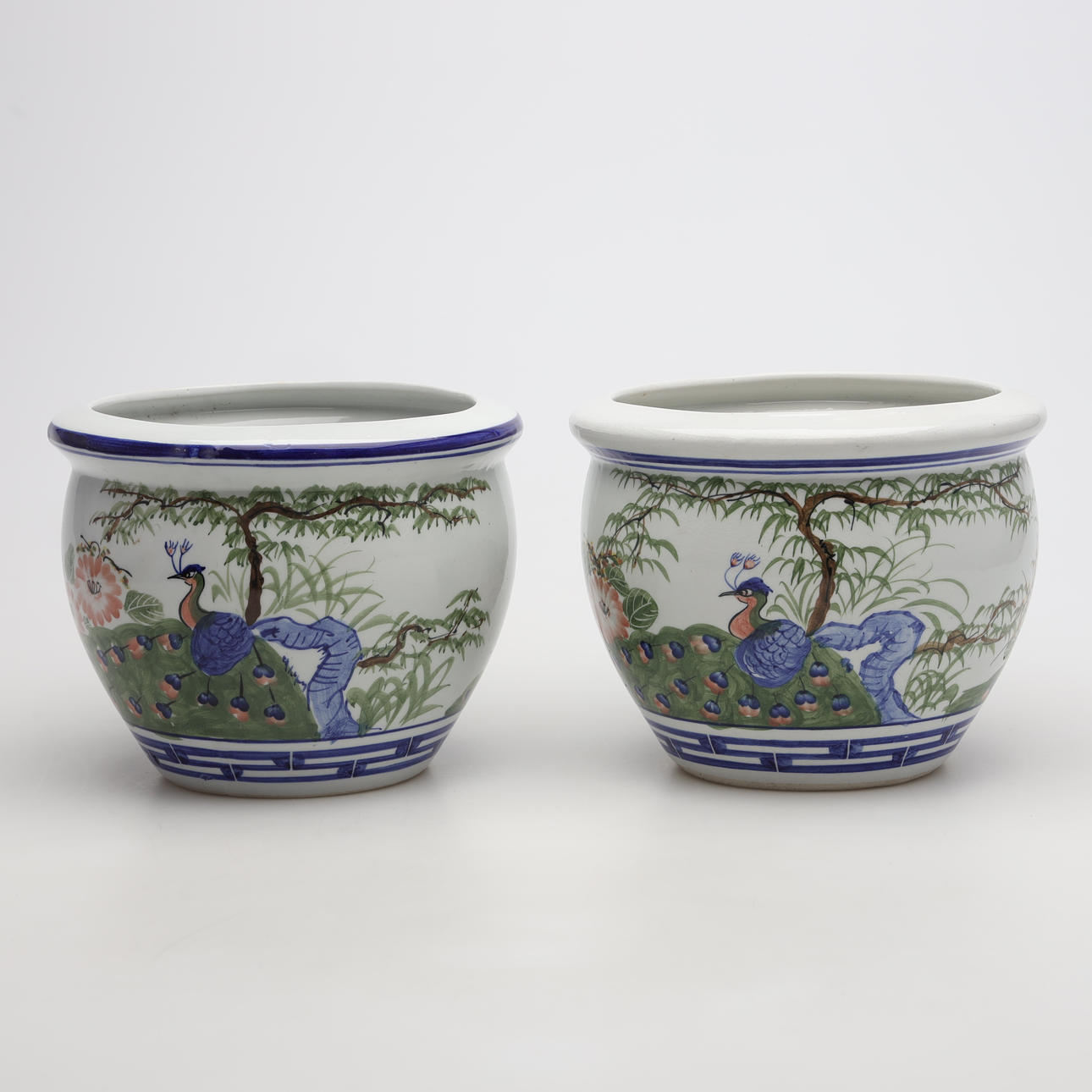 YTTERFODER, 2 st, porslin, Kina, 1900-tal.