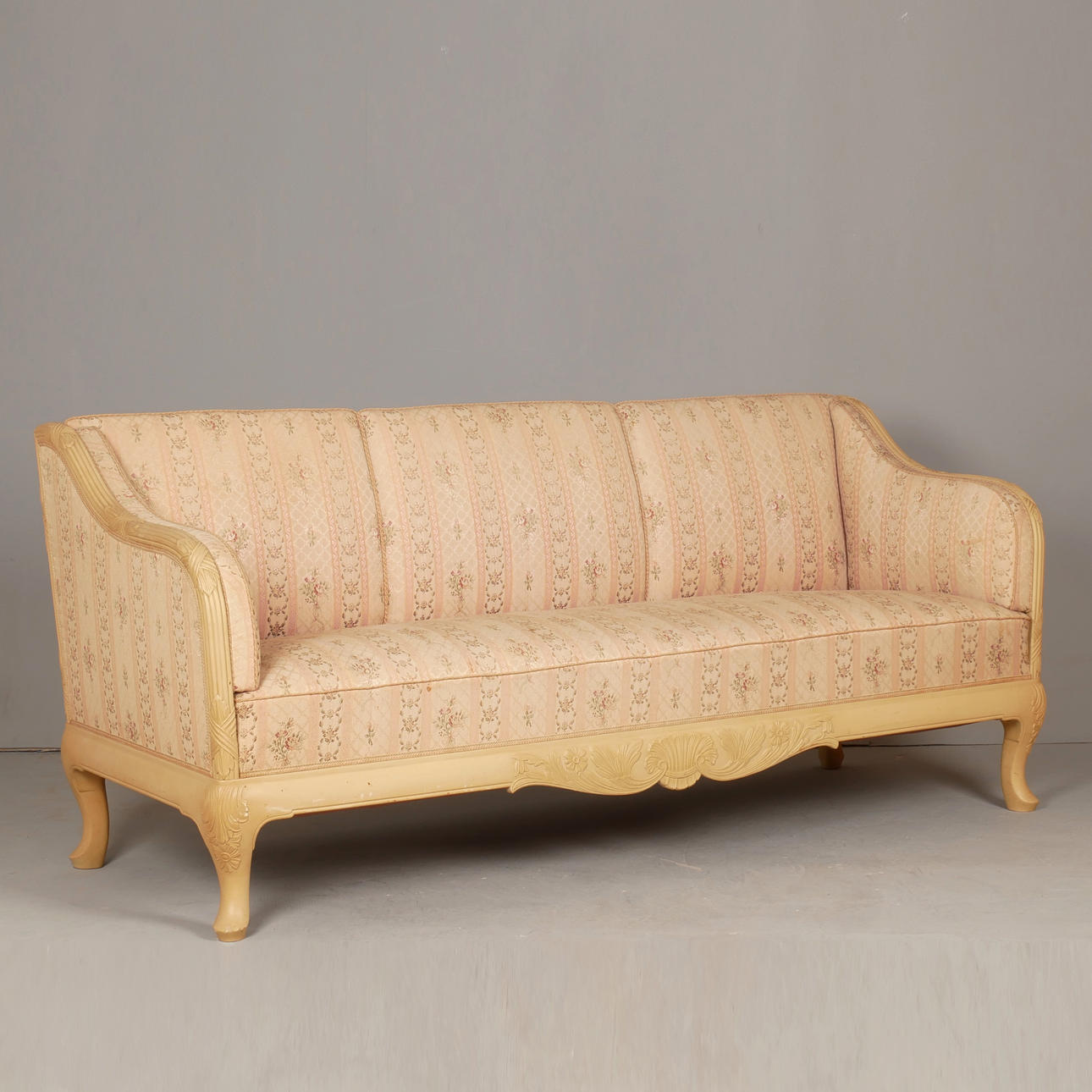 A sofa, Rococo style, Bodafors, 1930s/40s.