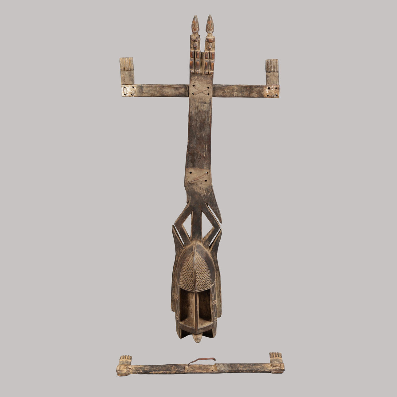 A DOGON KANAGA MASK, MALI.