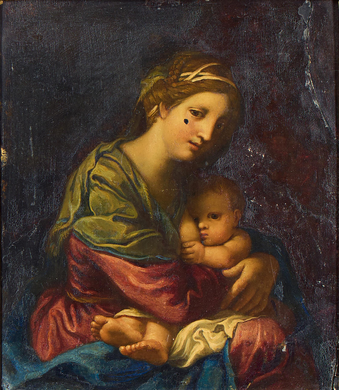 BARTOLOMEO SCHEDONI. EFTER. Madonna med barnet.