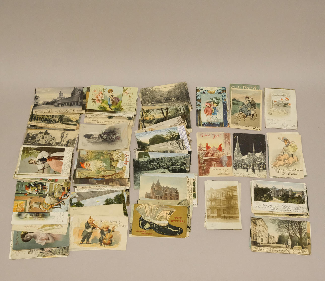 COLLECTION OF POSTCARDS, CIRCA 1900. Coins, Medals & Stamps
