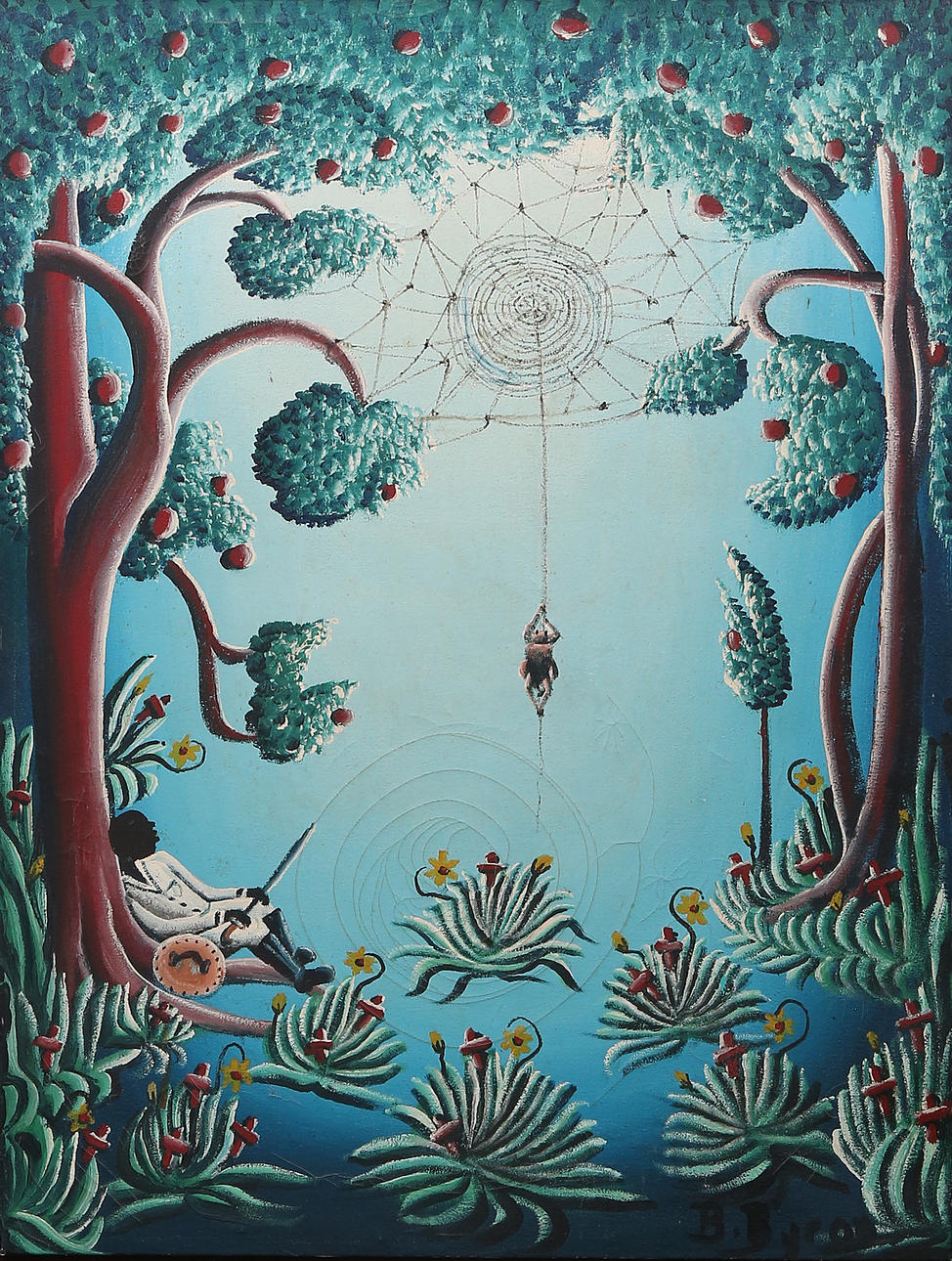 BOURMOND BYRON. Dream scene.