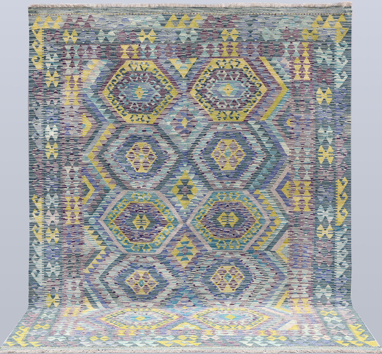 ORIENTMATTA. Kelim klassisk design, 255 x 192 cm.