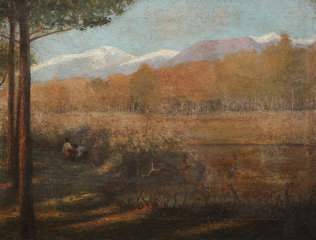 EGISTO FERRONI. Animated landscape.