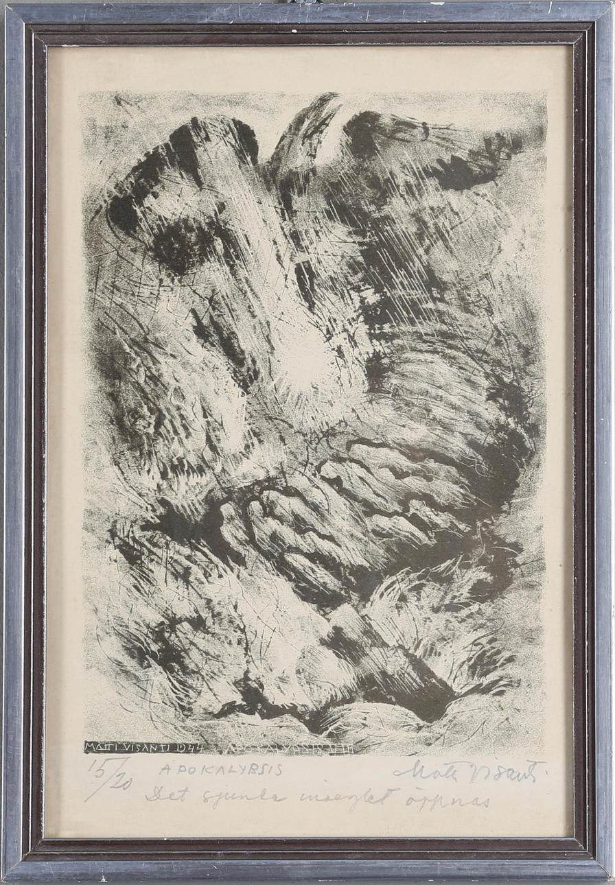 MATTI VISANTI. 6 pcs., lithographs, signed and numbered 9,11,14 and 15/20.