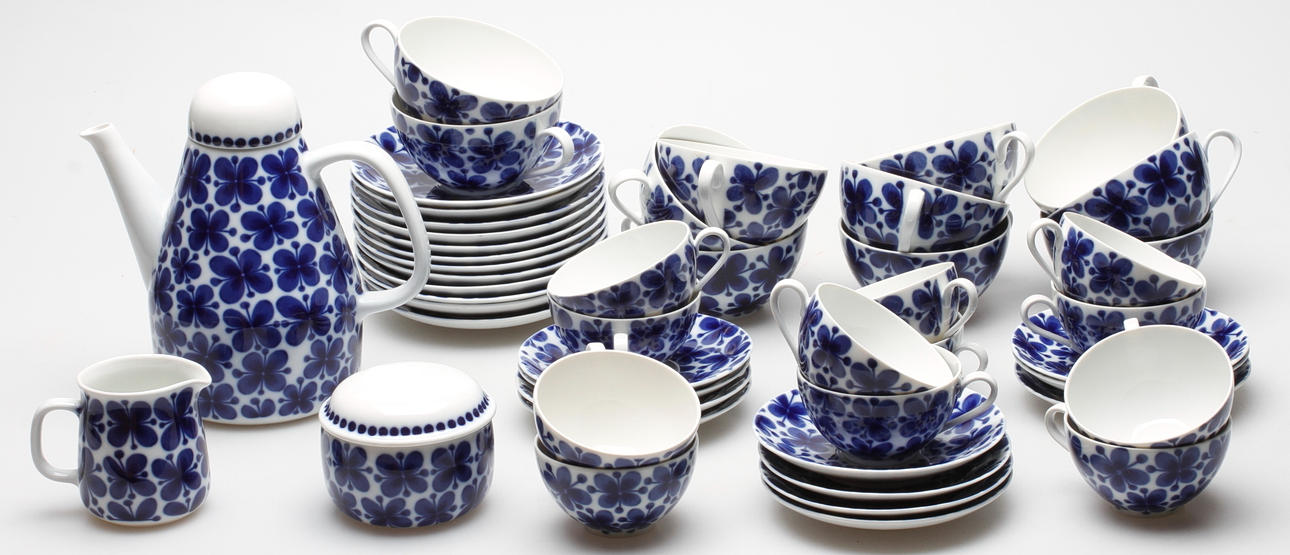 SERVISDELAR, 26 delar, porslin, "Mon Amie", Marianne Westman, Rörstrand.