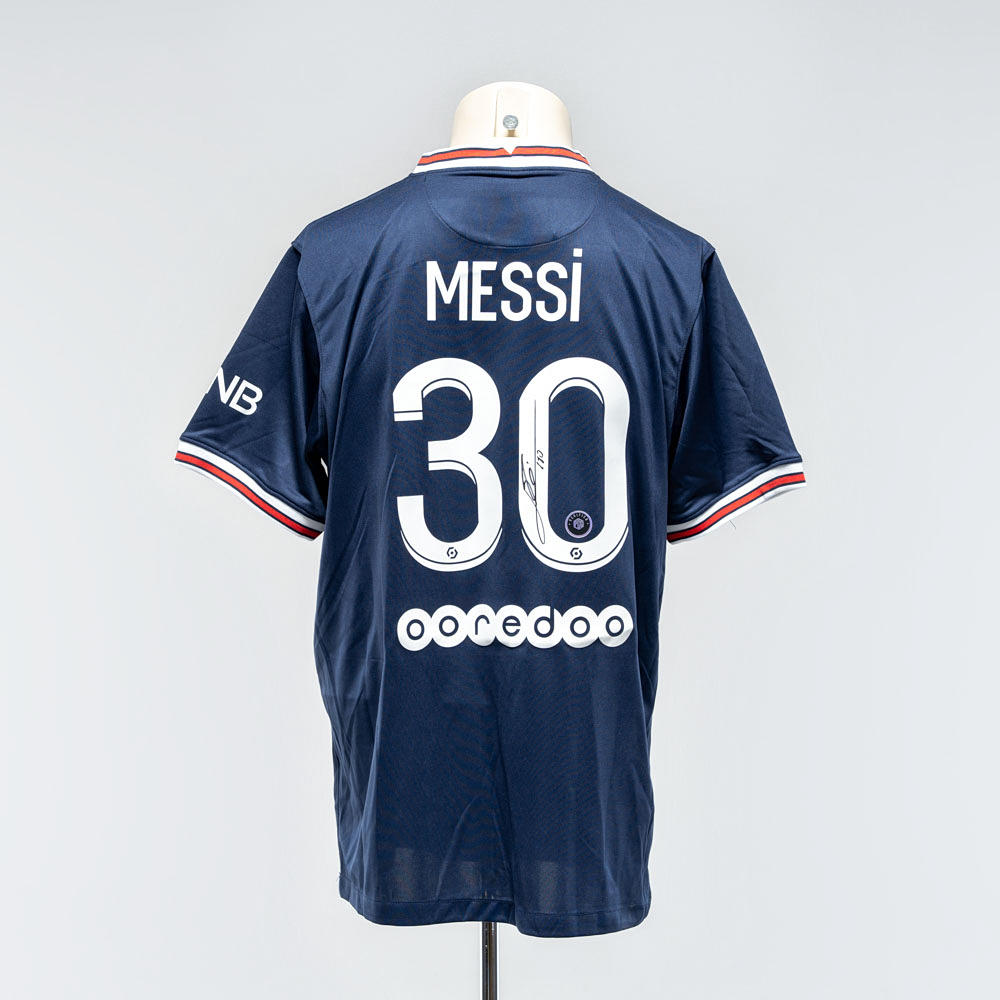 LIONEL MESSI. Fotbollströja, Paris Saint-Germain, Spelarnummer 30 ...