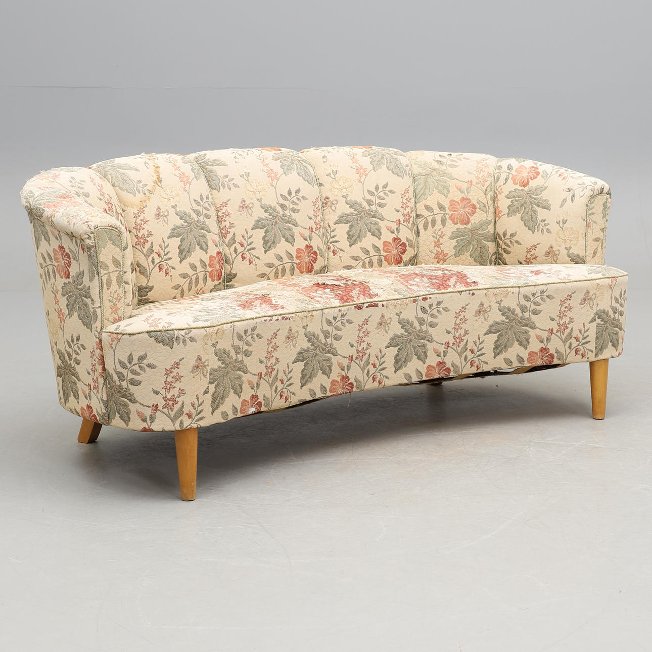 A Swedish modern sofa, Bodafors 1950.