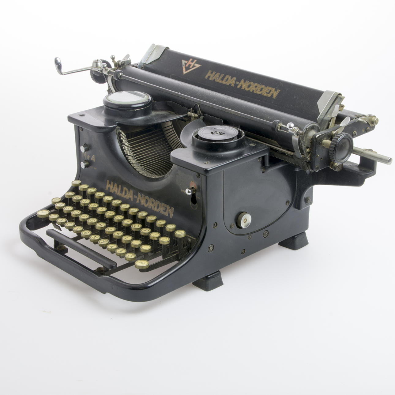 SKRIVMASKIN, Halda-Norden.