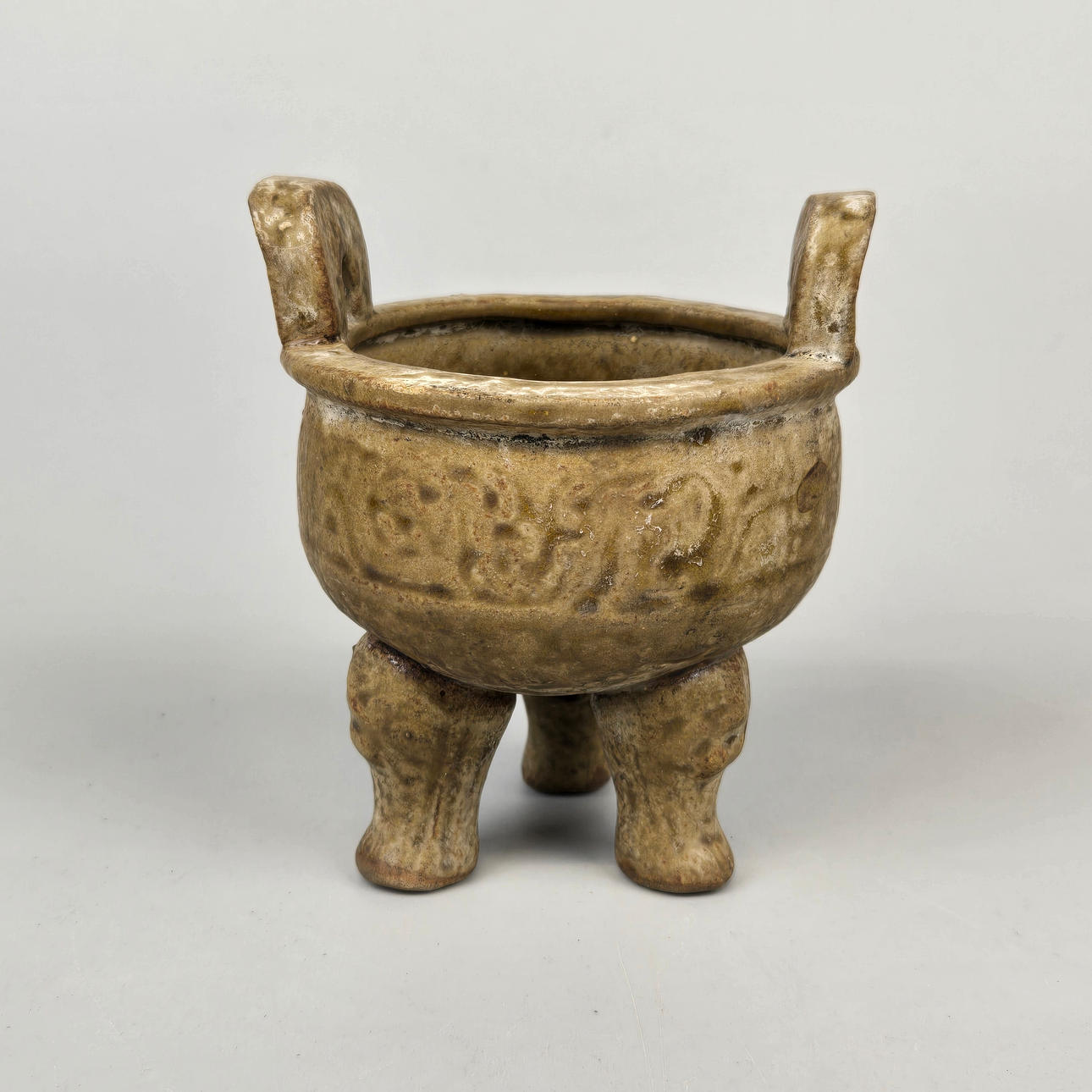 CHINESE POTTERY CENSER.