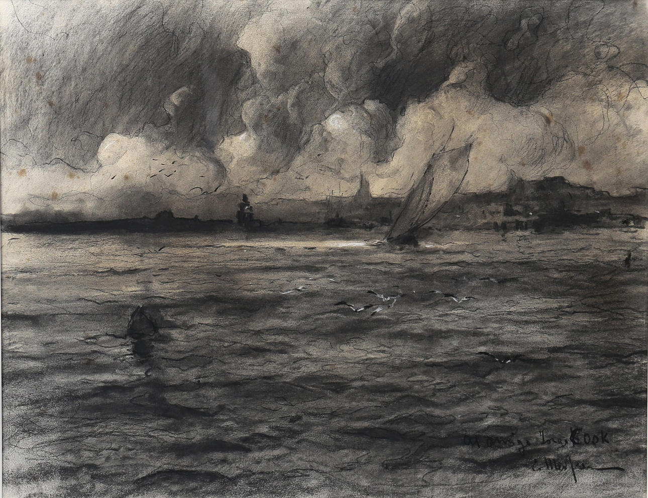 ELISEO MEIFRÉN. Seaside view.