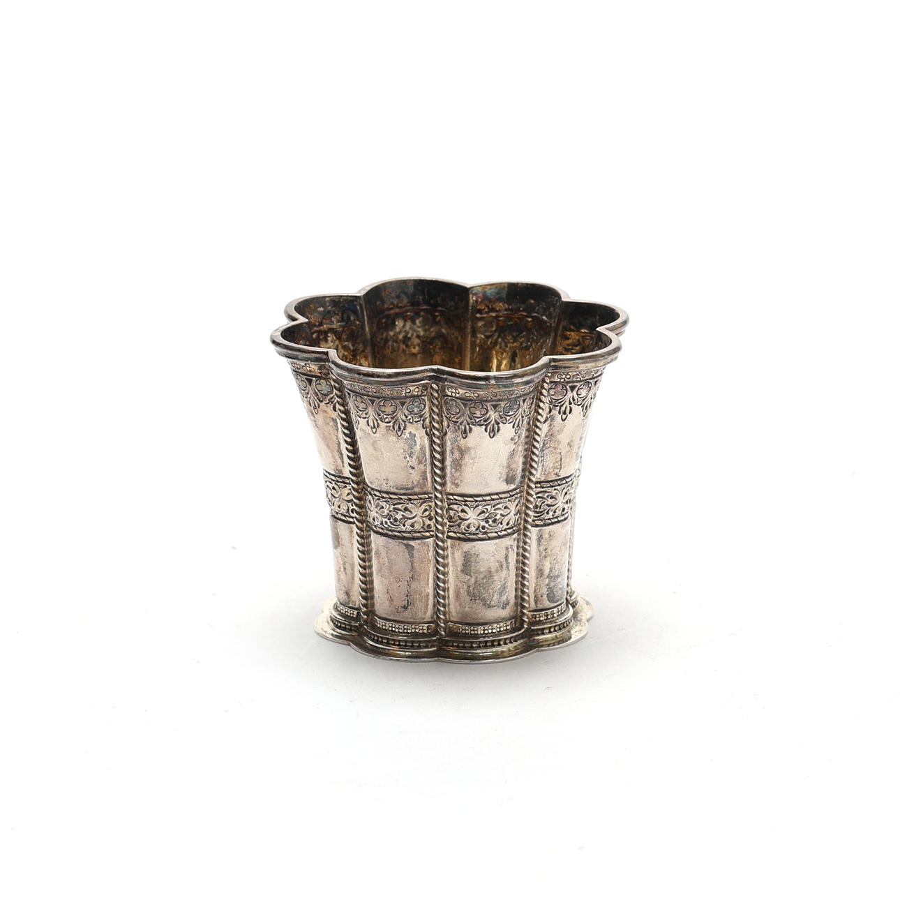 ANTON MICHELSEN. A sterling silver beaker, Margaretabäder, Denmark.