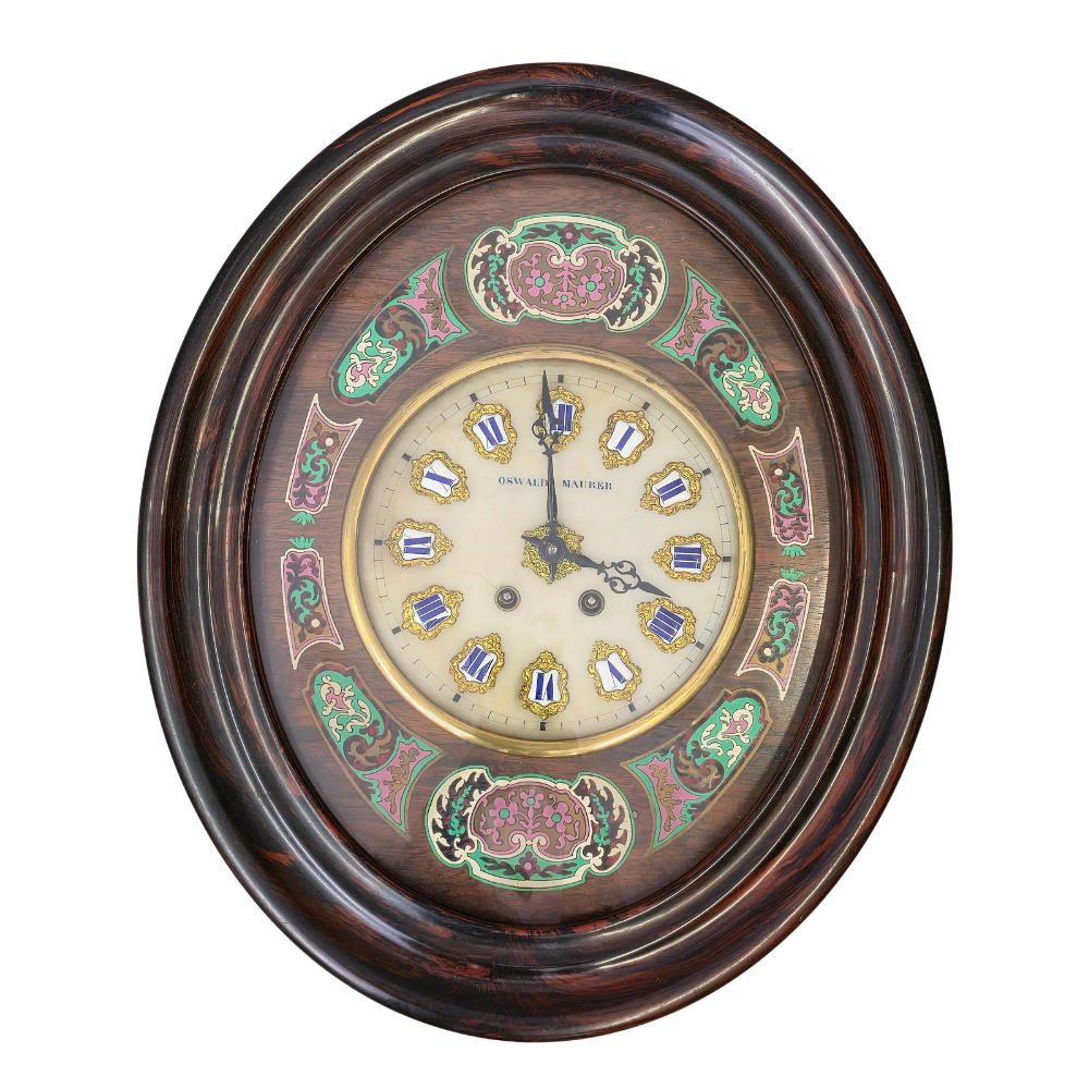OSWALD MAURER. ELIZABETHAN WALL CLOCK.