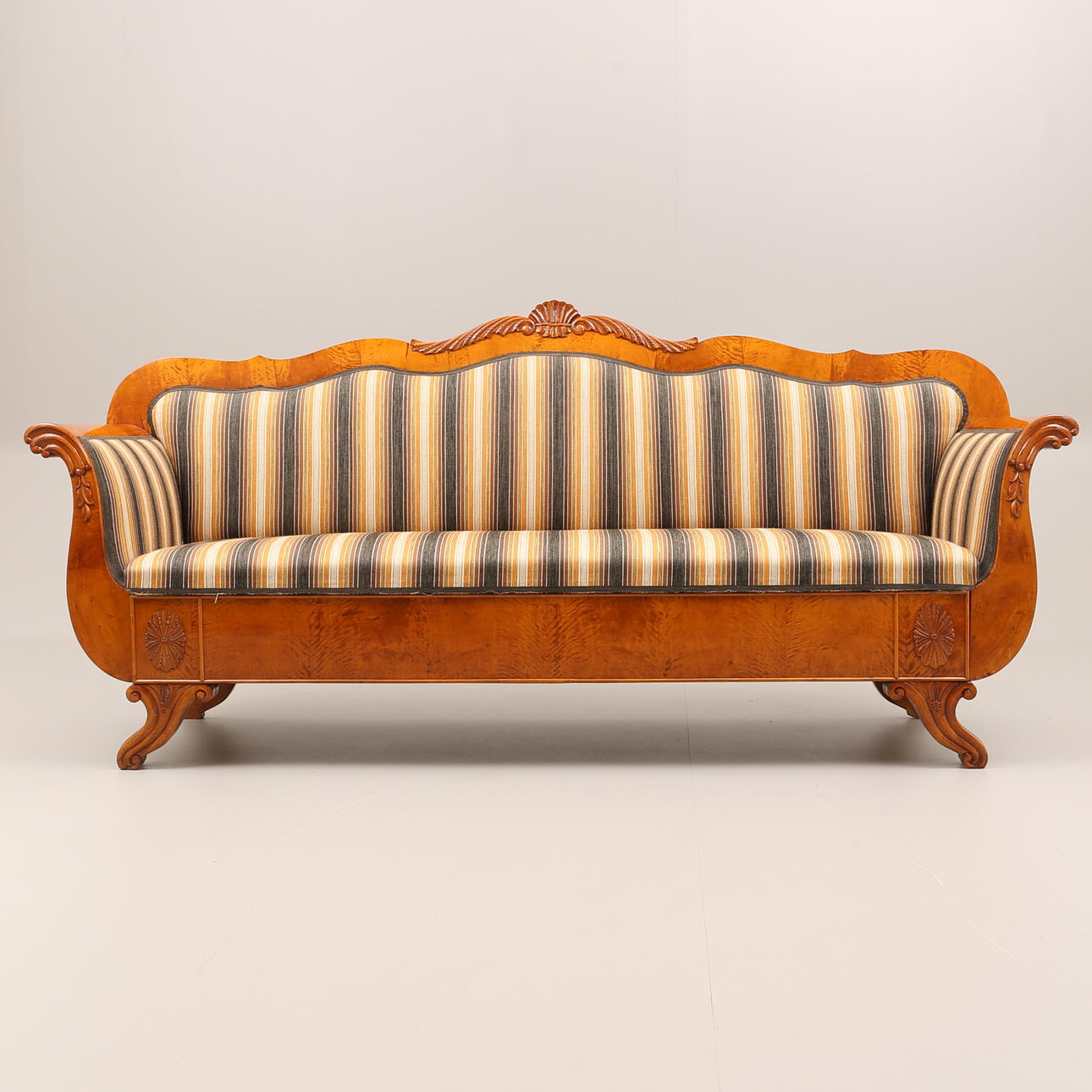 SOFFA, björk, utdragbar, senempire, 1800-tal.