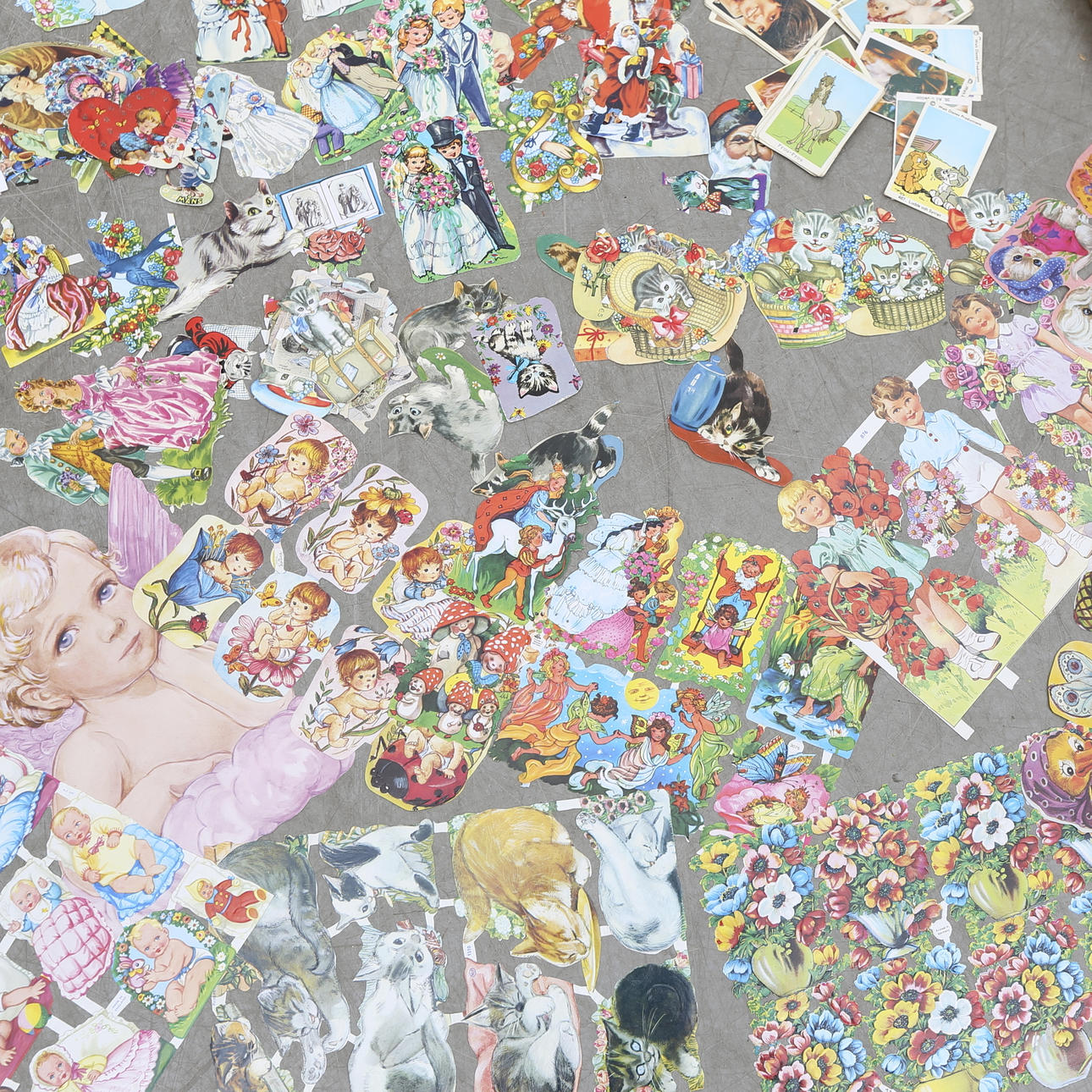 BOKMÄRKEN MED MERA, ca. 400 st.