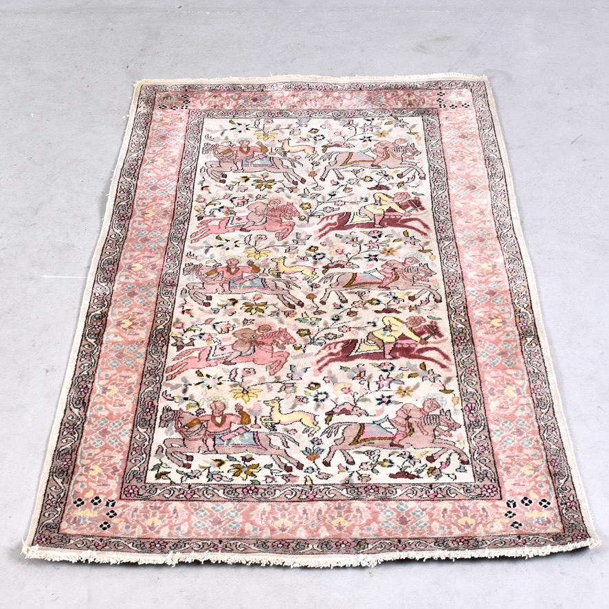 CARPET, hand-knotted, Tabriz.