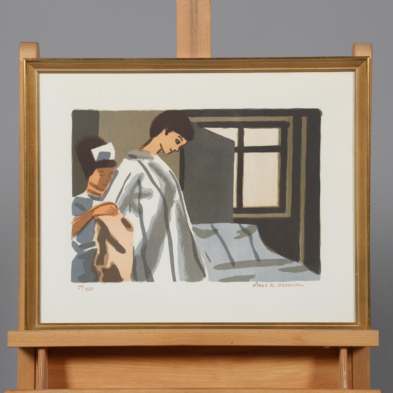 LARS NORRMAN. LITHOGRAPHY, signed and numbered 39/360.