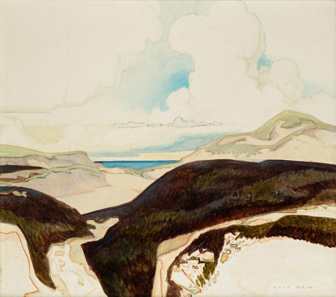 GÜNTHER T. SCHULZ (1909-1978). Sylt.