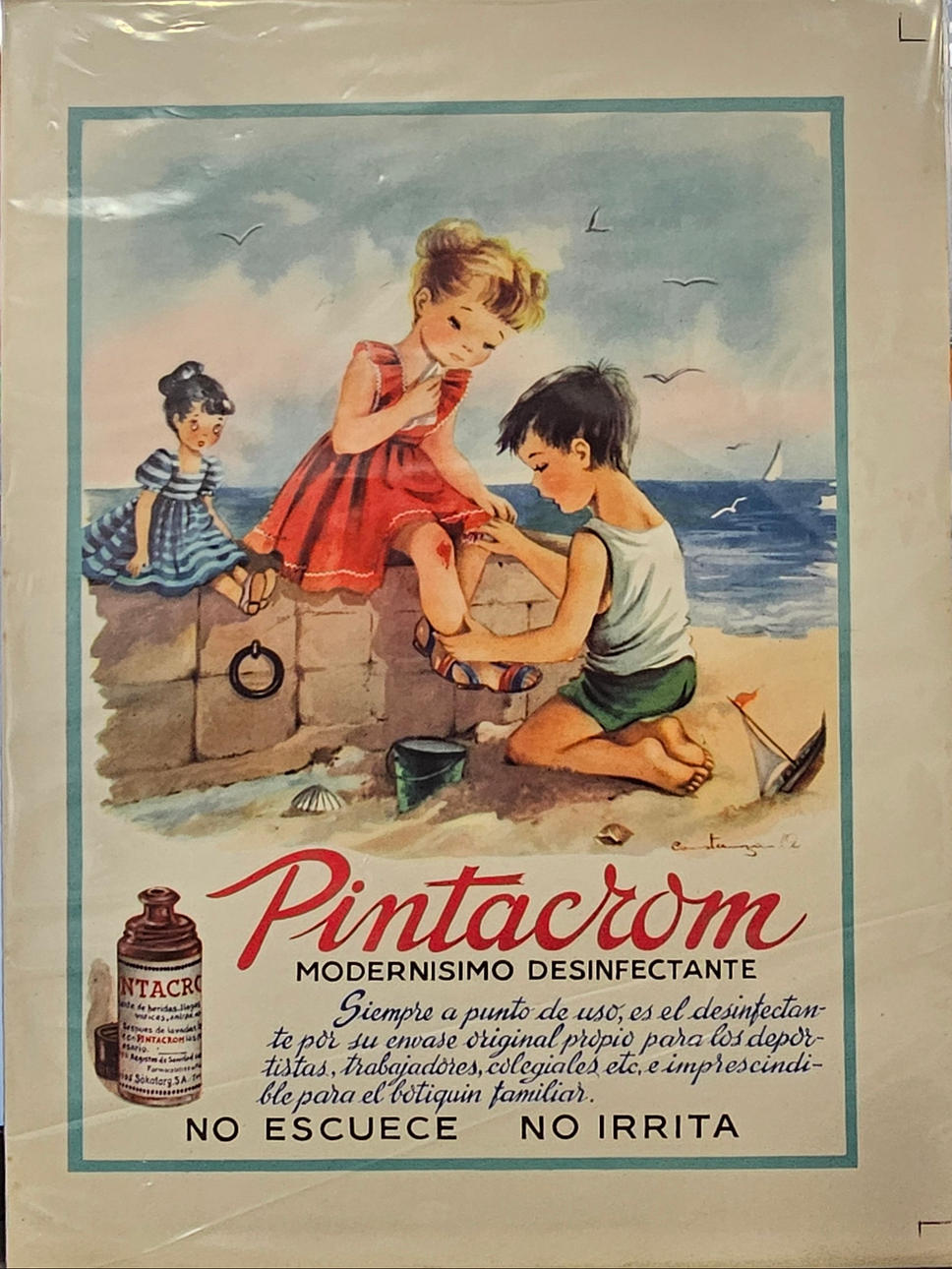 Pintacrom. Cartel publicitario.