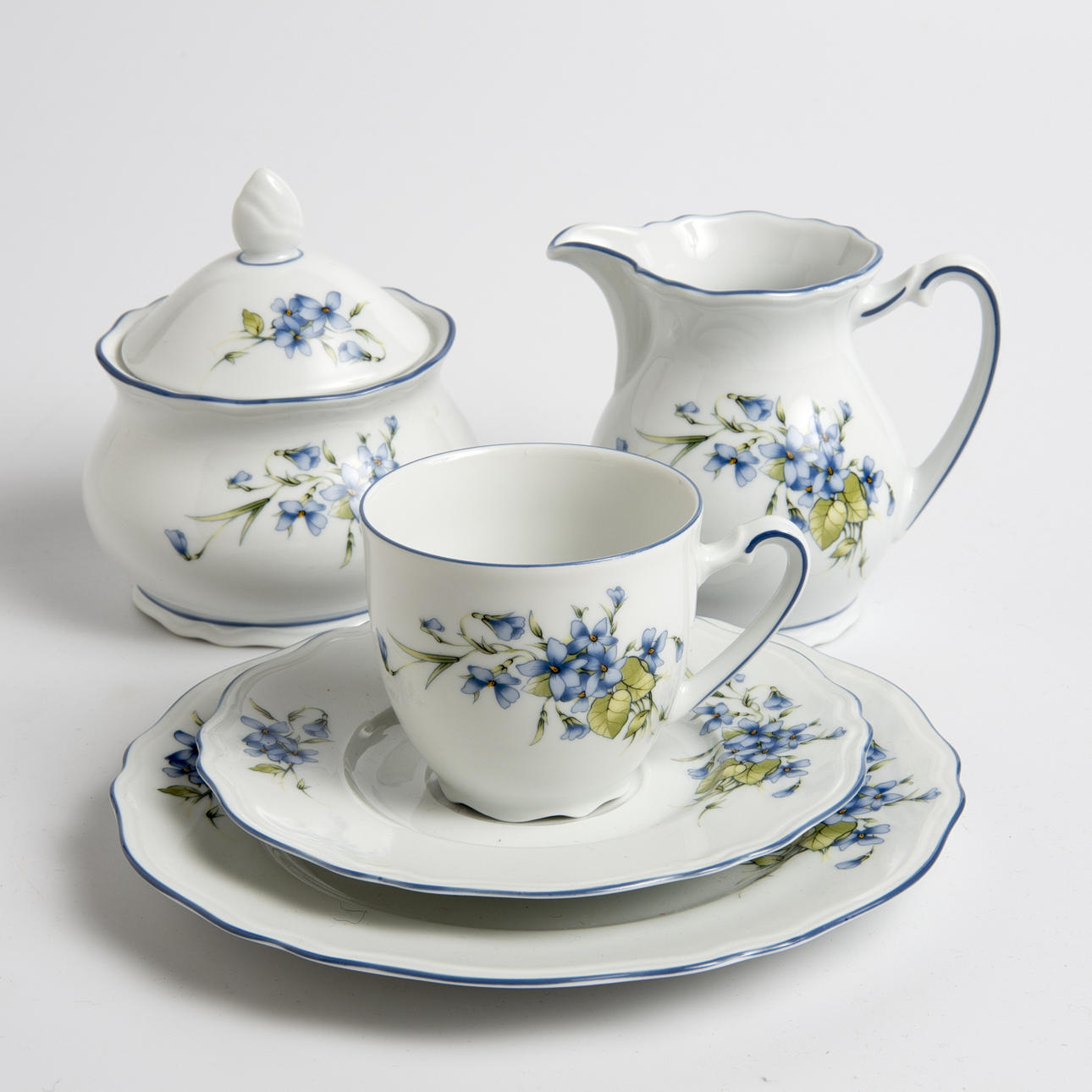 KAFFESERVIS, 38 delar, porslin, Bavaria, Tyskland.