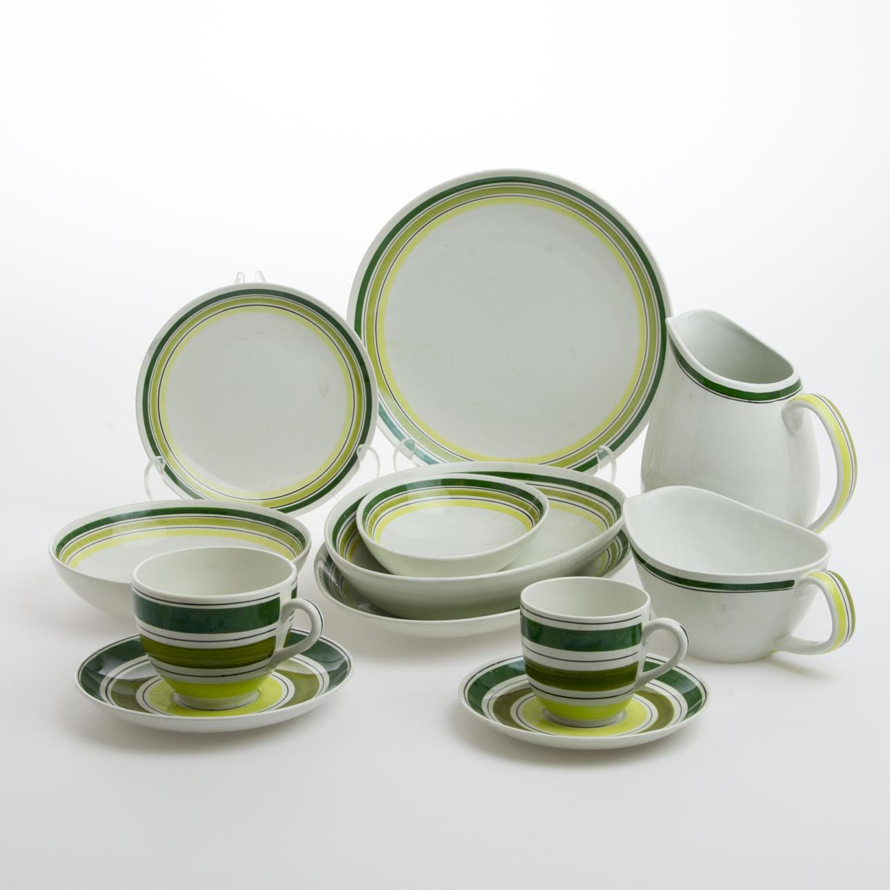 SERVIS, 71 delar, "Fauna", Gustavsberg.