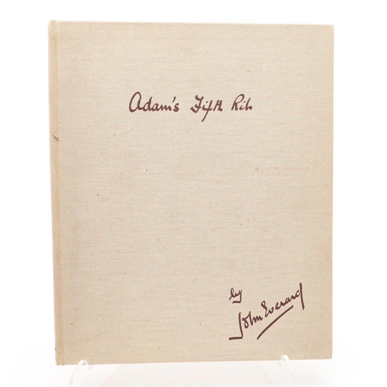 PHOTO. JOHN EVERARD'S ADAMS FIFTH RIB 1935 WITH 48 NUDE STUDIES. Books ...
