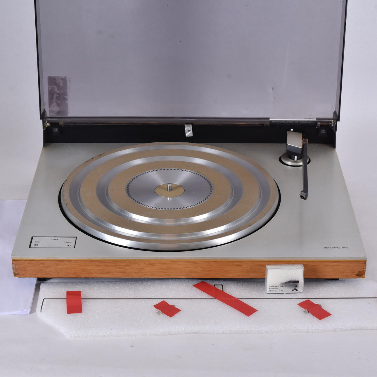 SKIVSPELARE, Beogram 1100, Bang & Olufsen, Danmark. Övrigt - Modern ...