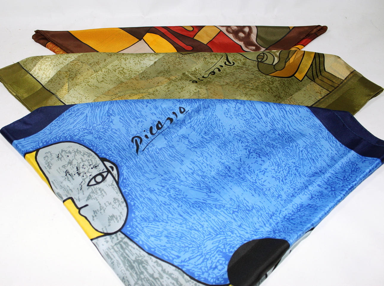 SCARFAR, 3 st. siden, Picassomotiv.