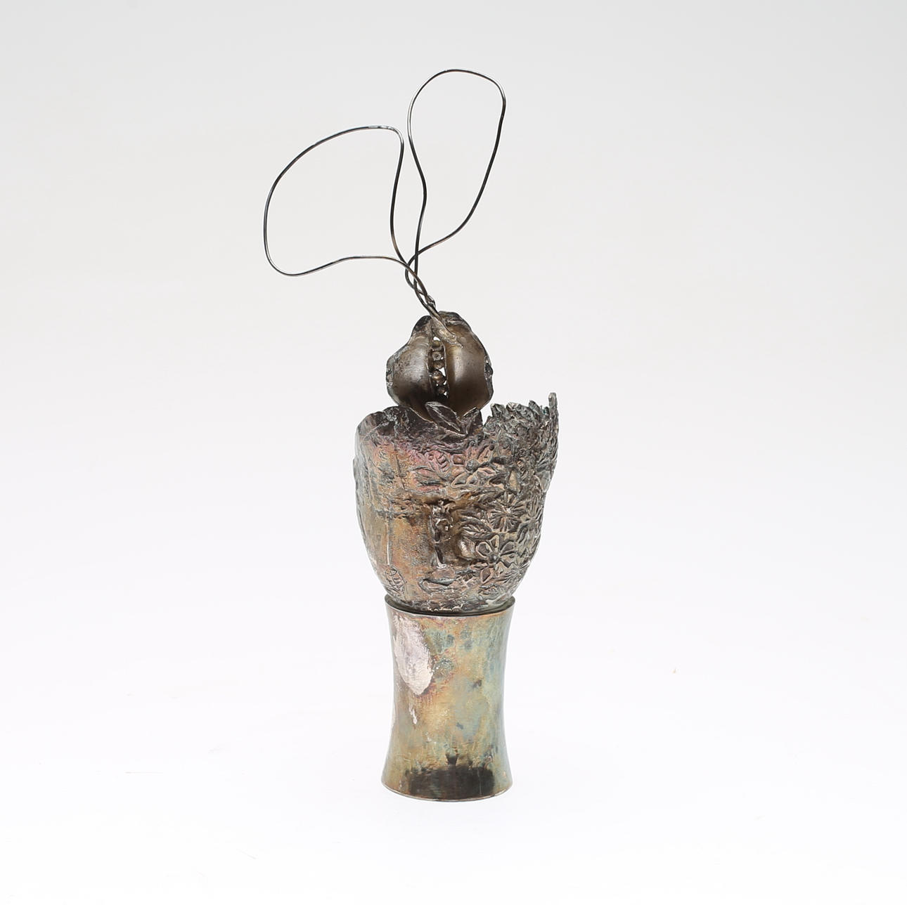 SKULPTUR, sterlingsilver, Lars Arby, 1976.