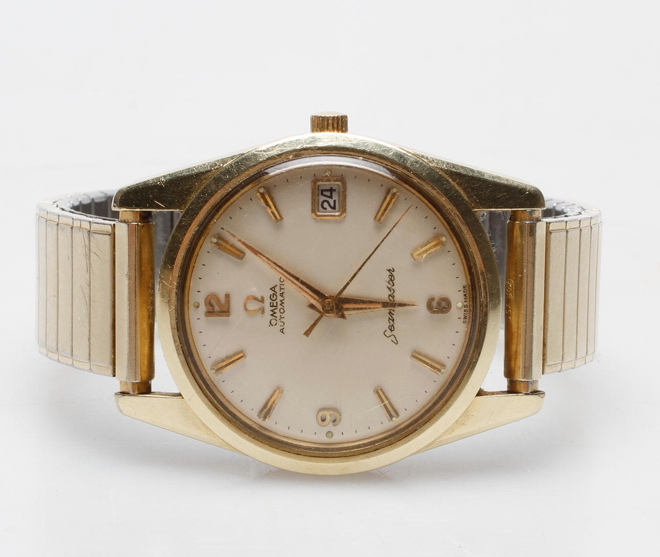 HERRARMBANDSUR, Omega Seamaster, automatic.