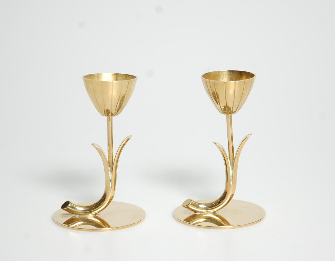 LJUSSTAKAR, 1 par Ystad Metall Gunnar Ander.