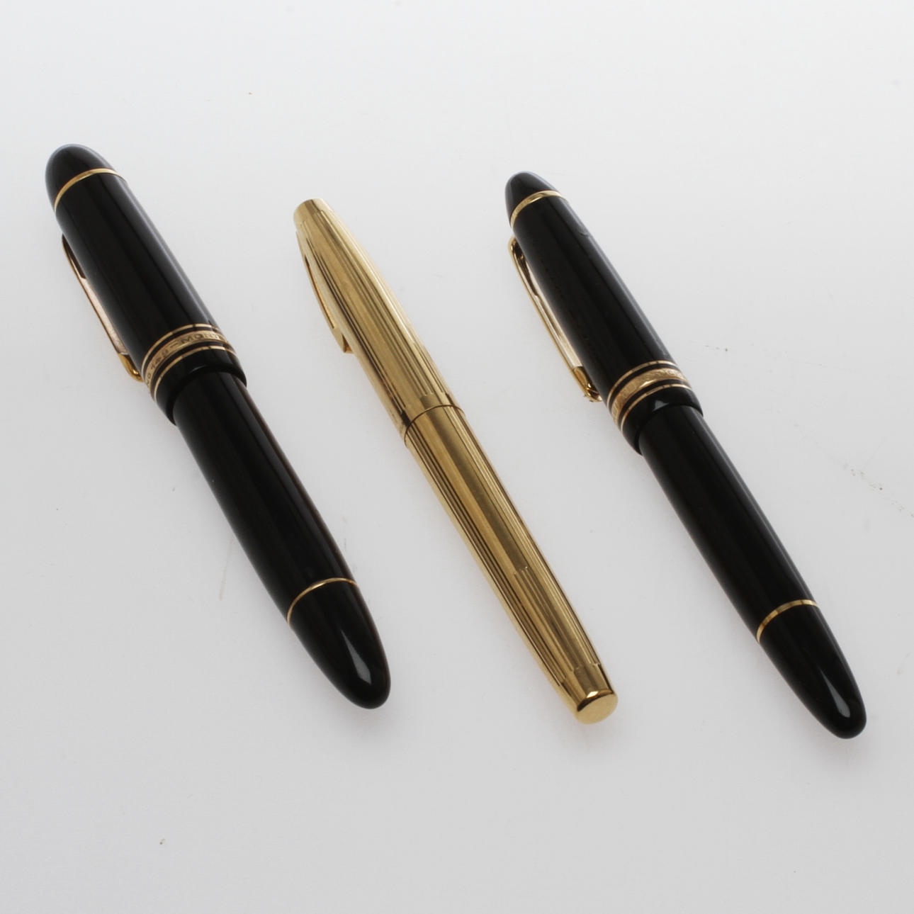 RESERVOARPENNOR, 3 st, Montblanc samt Shaeffer.