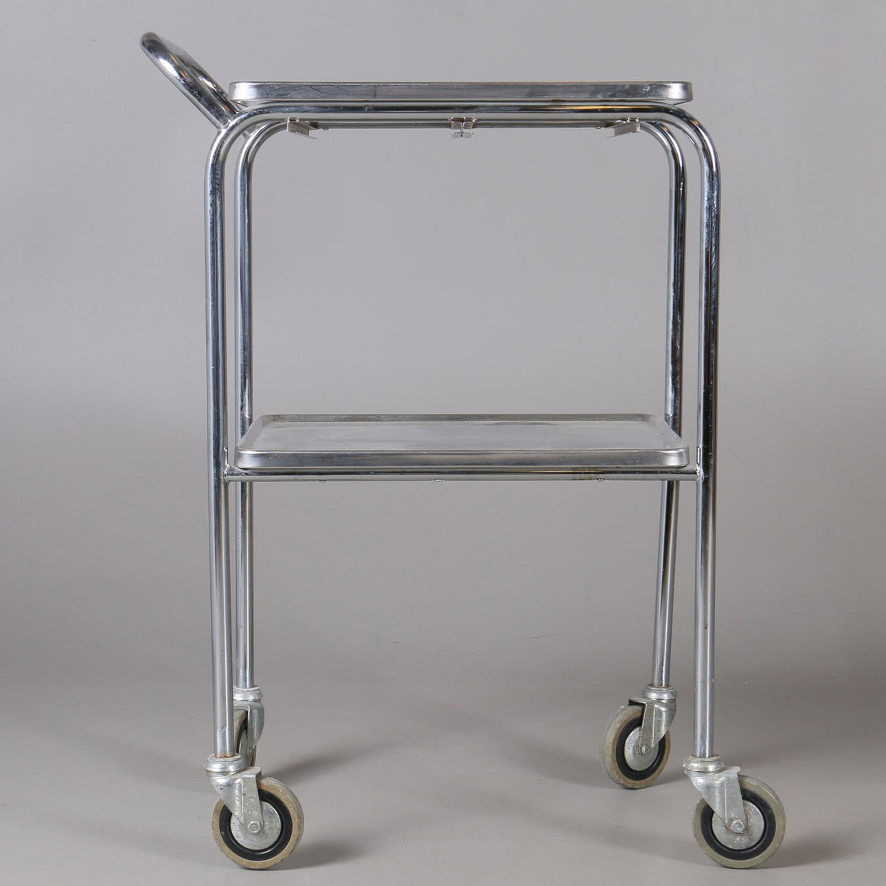 SERVERINGSVAGN, rostfritt stål, 1900-tal.