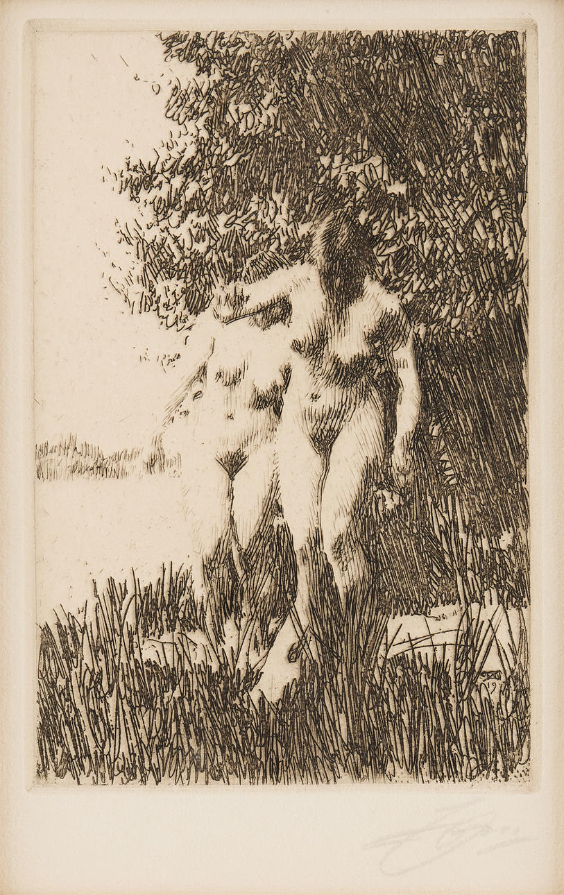 ANDERS ZORN. “Al”.