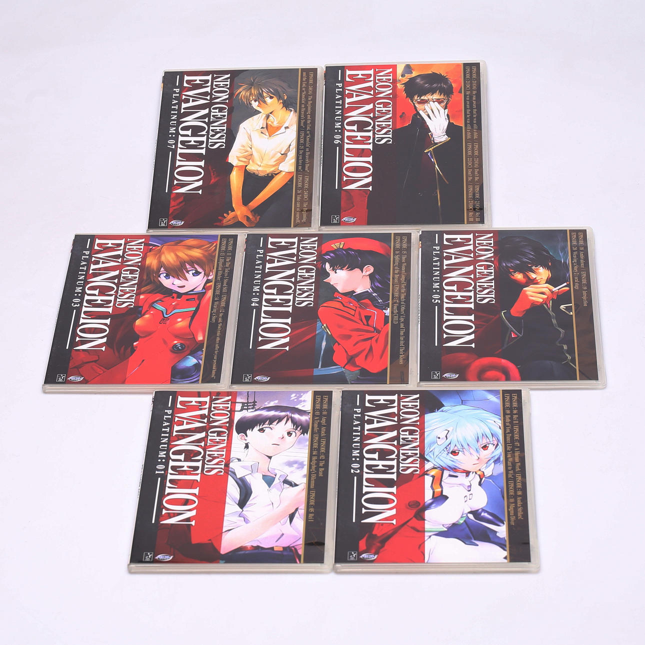 NEON GENESIS EVANGELION, dvdbox, metal box, 2006. Miscellaneous