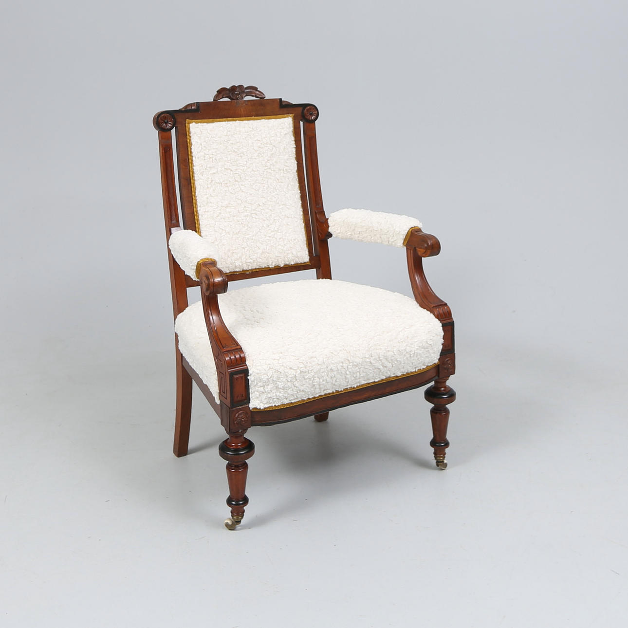 Un sillón de finales del siglo XIX.