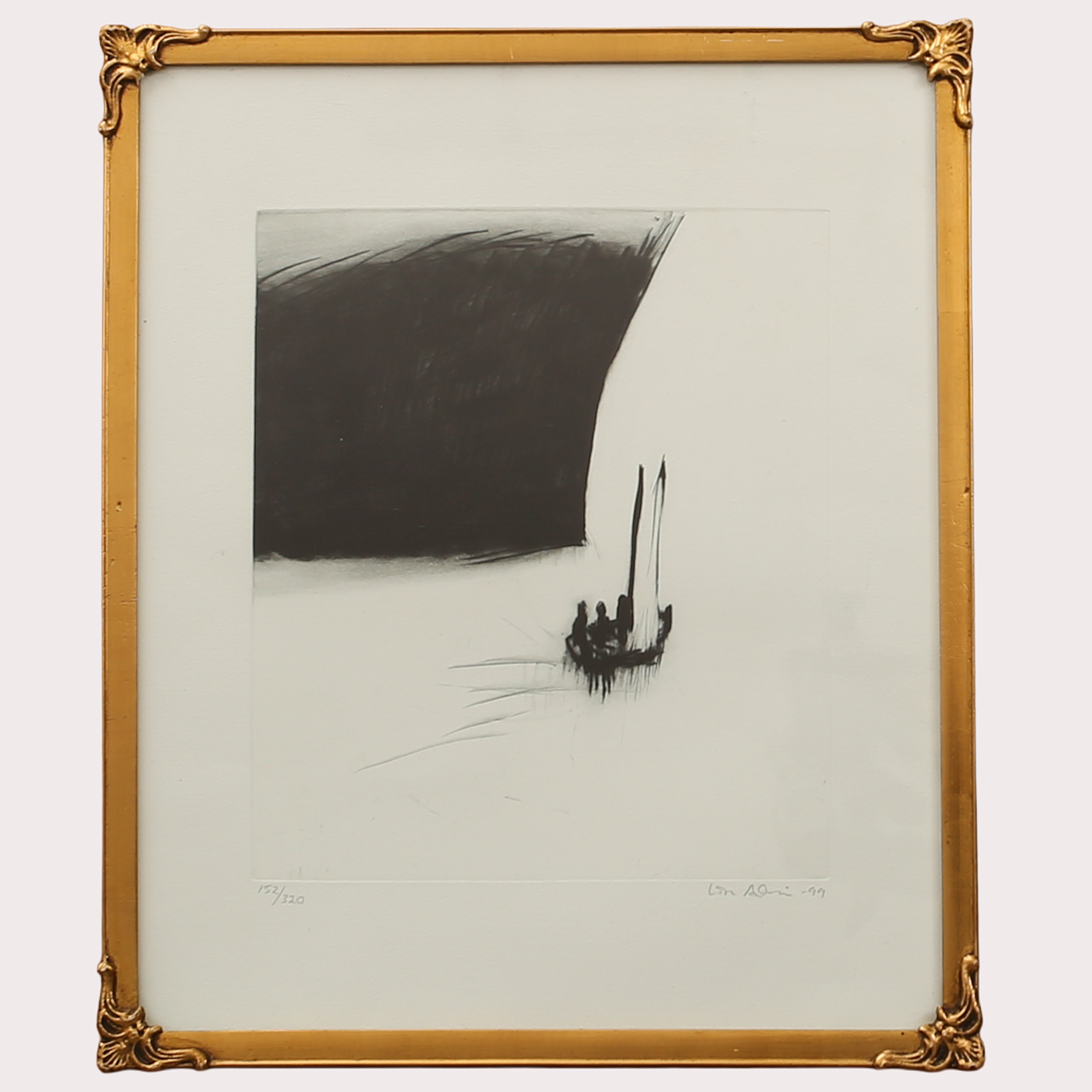 LISA ANDRÈN. Lithograph, numbered, signed, dated 1999.