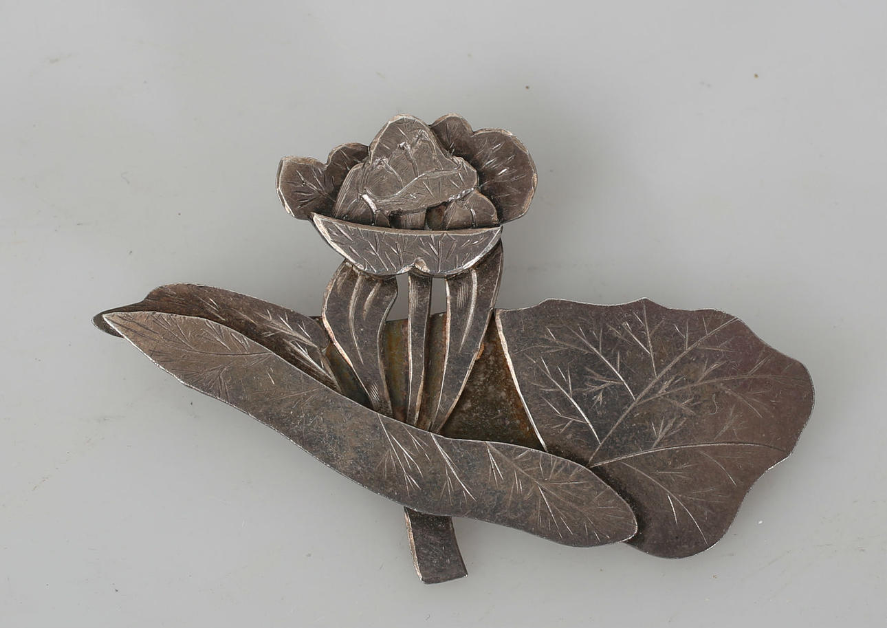 BROSCH, silver, Omelius Malmö, 1952, 28,7 gram.