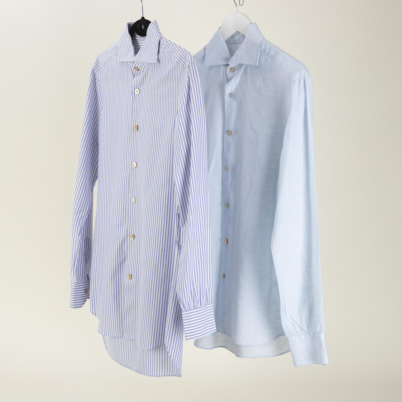 KITON. Two men's shirts, Italy (2).
