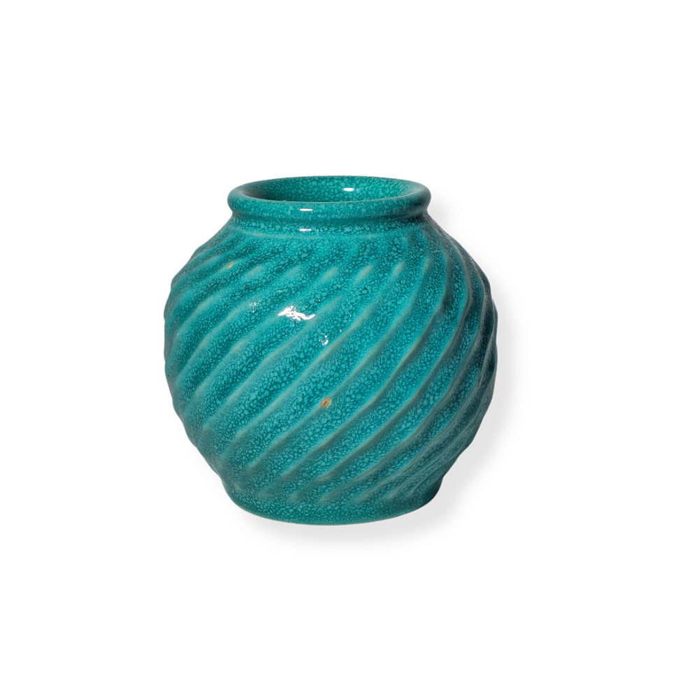 GREENHOUSE. SMALL VASE. C. 1940S.