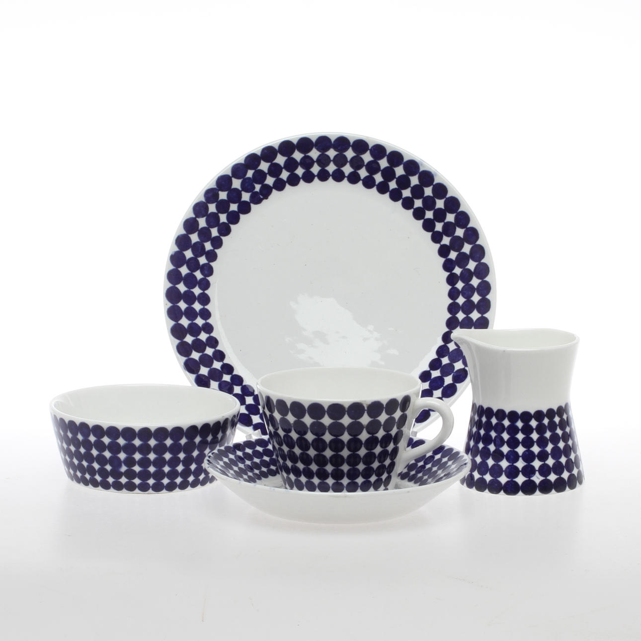 PARTI PORSLIN, 16 delar , "Adam", Stig Lindberg, Gustavsberg.