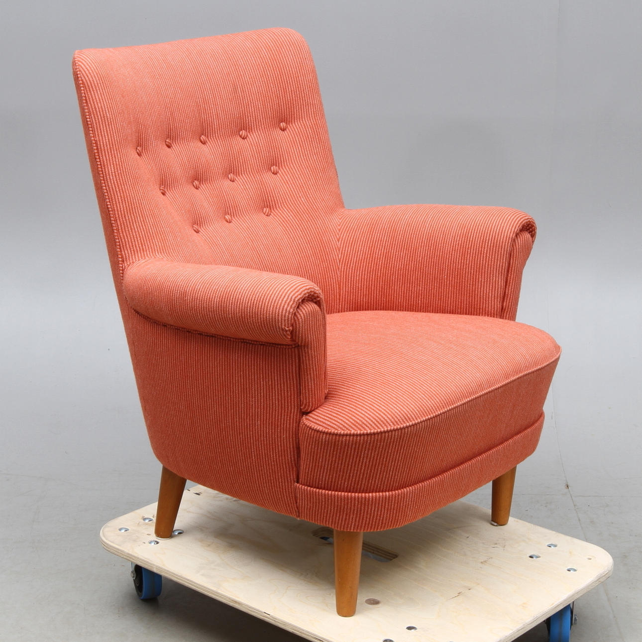 FÅTÖLJ "Hemmakväll", Carl Malmsten, omärkt.