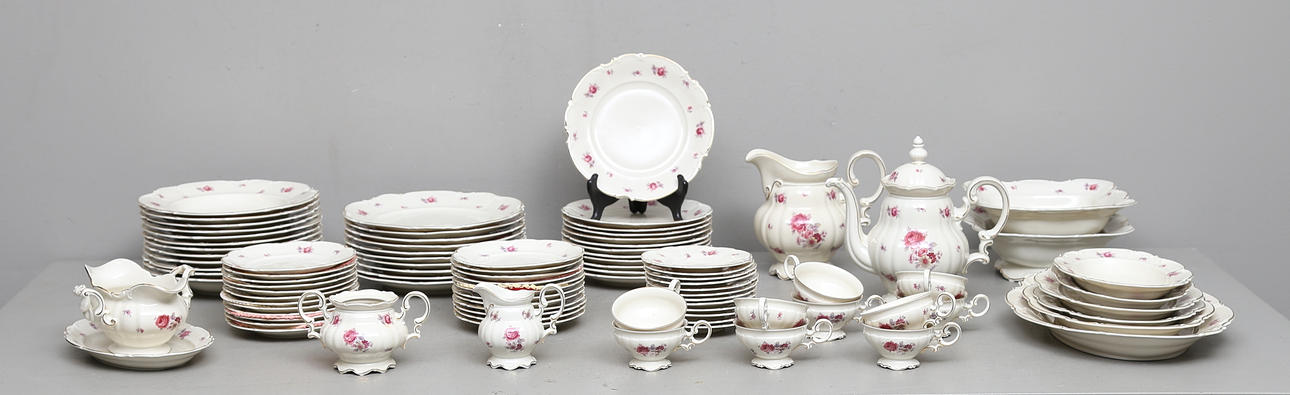 SERVIS, 79 delar, porslin, Hutschenreuther, Tyskland.