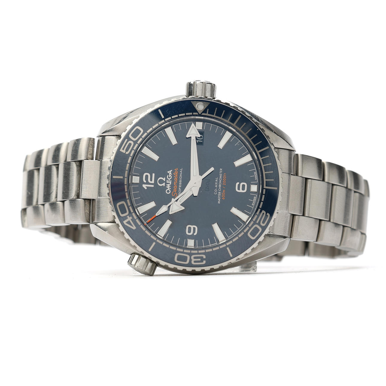 OMEGA, Seamaster, Professional (600m/2000ft), Planet Ocean, Master Chronometer, wristwatch, 43.5 mm, steel, certificate, March 2017.