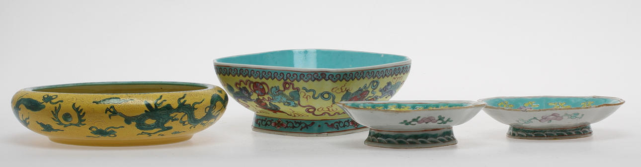 SKÅLAR, 4 st, porslin, Kina.