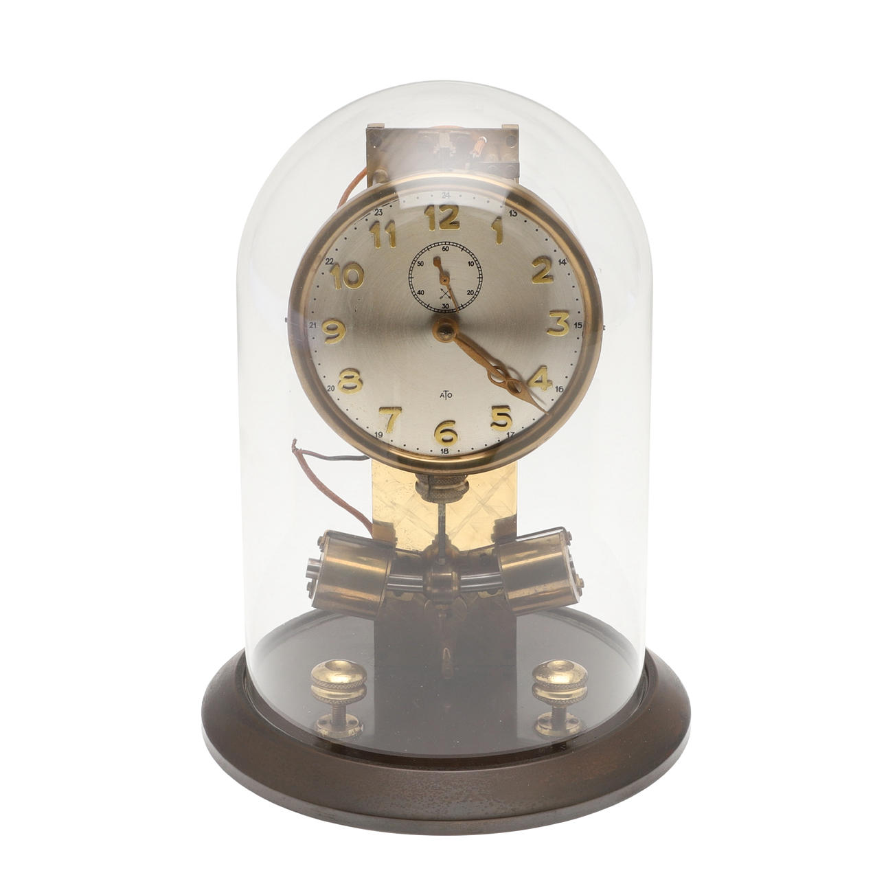 ATO ELEKTRISK KLOCKA & GLASKUPOL.