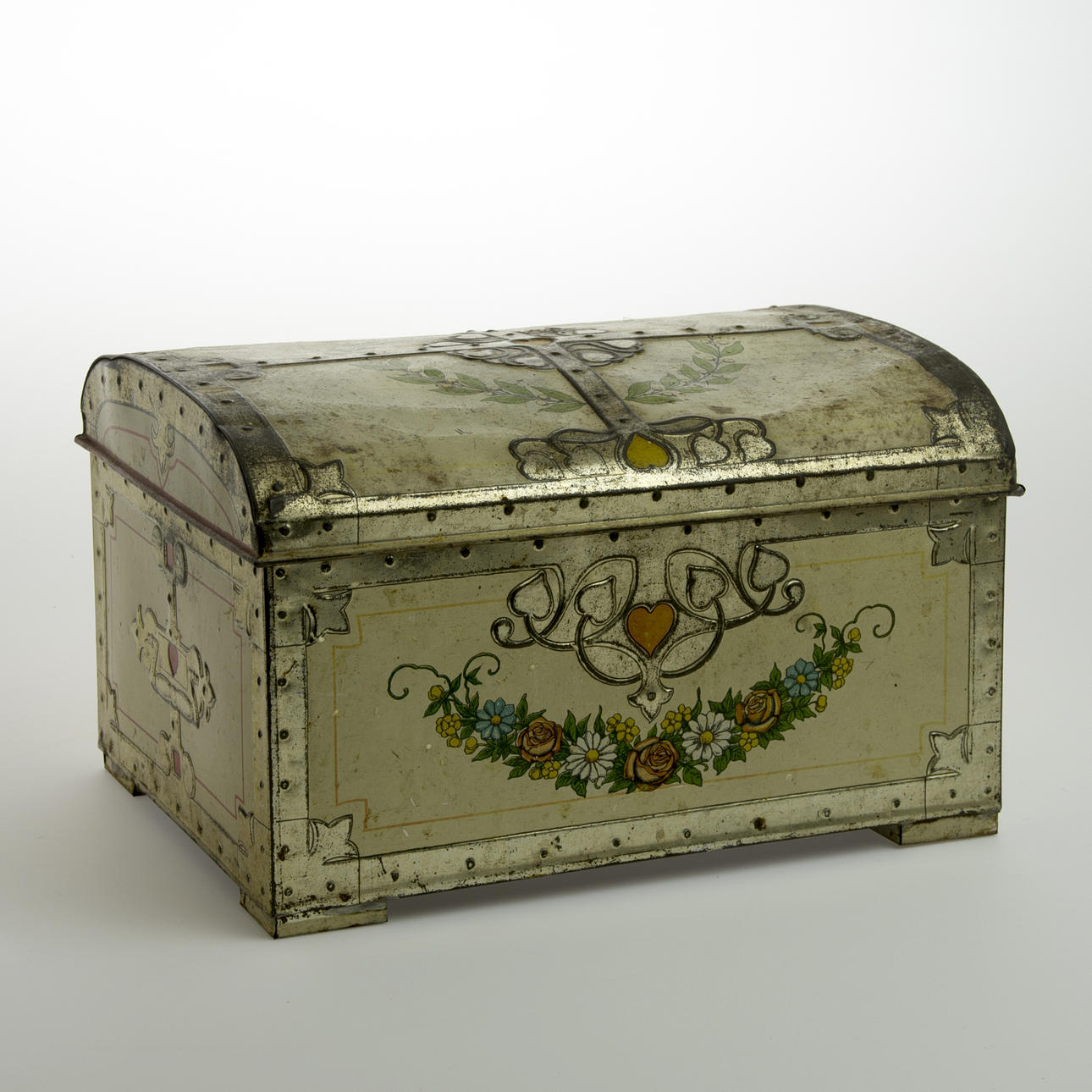 PLÅTBURK, Hälsingborgs Choklad & Konfektfabrik, tidigt 1900-tal.